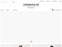 Tablet Screenshot of craemerco.de